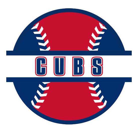 Baseball Chicago Cubs Logo iron on paper